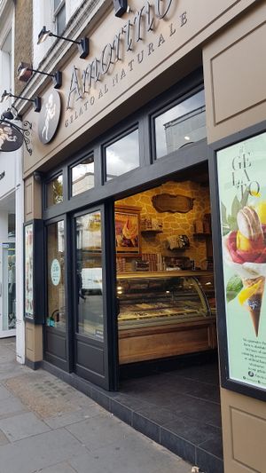 Outside at Amorino - Chelsea in South West London