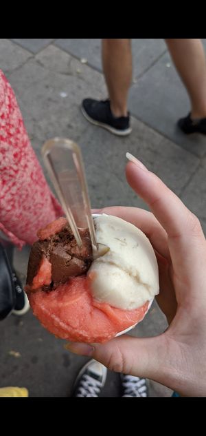 Ice cream at Amorino - Camden in North West London