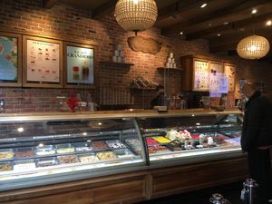Ice cream counter at Amorino - Upper West Side in New York City