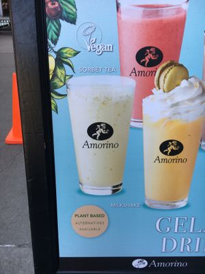 Placard at Amorino - Upper West Side in New York City