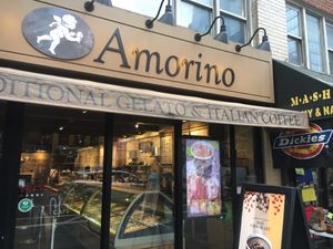 Outside of parlor. at Amorino - Times Square in New York City