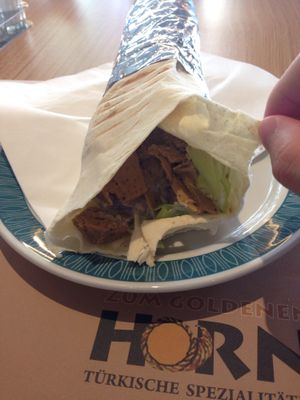 Vegan Durum at Goldenes Horn in Winterthur