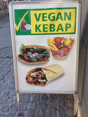 Vegan Kebap offer at Goldenes Horn in Winterthur