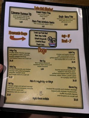 Get the edamame hummus dip!  at Hammontree's Grilled Cheese in Fayetteville