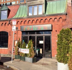 one of their locations on Stanhope St.  at The Friendly Toast in Boston