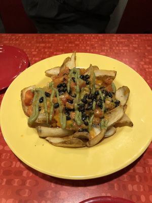 nachos at The Friendly Toast in Boston