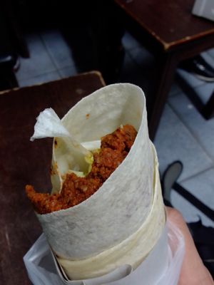 Çiğ köfte at Cigkofteci Ali Usta in Istanbul