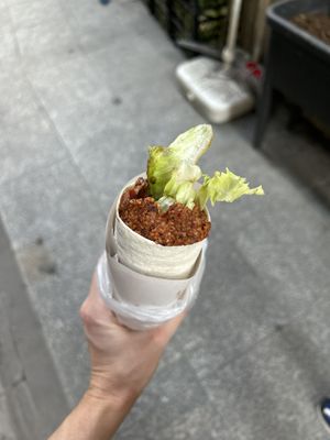   at Cigkofteci Ali Usta in Istanbul