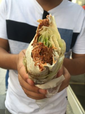 Durum  at Cigkofteci Ali Usta in Istanbul