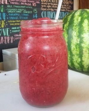 berry very happy! at Fountain of Youth in Bocas Del Toro