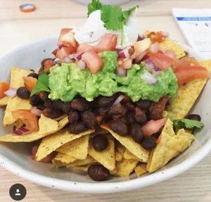 most amazing nachos! at Wombat Cafe & Store in Dromana