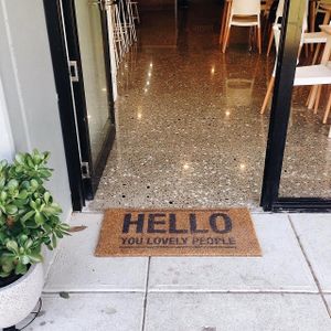 Entrance  at Wombat Cafe & Store in Dromana