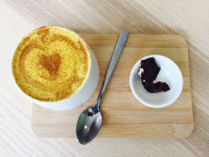 Golden Grind Latte at Wombat Cafe & Store in Dromana