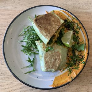 Breakfast Burrito  at Wombat Cafe & Store in Dromana