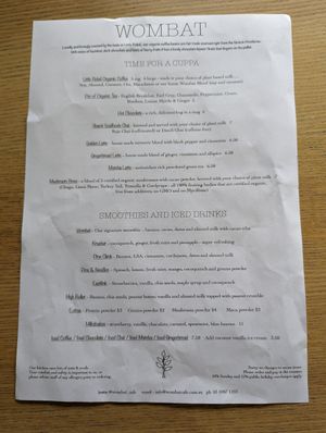  at Wombat Cafe & Store in Dromana