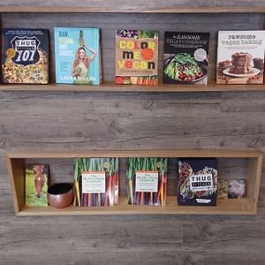 Awesome vegan food preparation  books for sale.  at Wombat Cafe & Store in Dromana