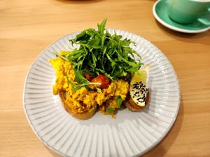 Scrambled Tofu at Wombat Cafe & Store in Dromana