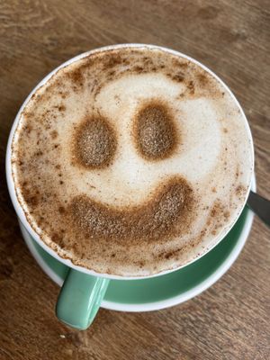 Gingerbread oat latter very flavoursome  at Wombat Cafe & Store in Dromana