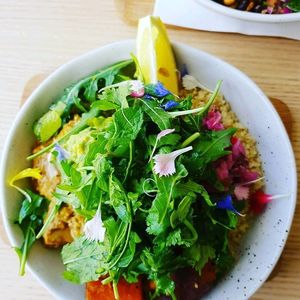 Buddha bowl at Wombat Cafe & Store in Dromana
