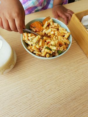 Pasta salad at Wombat Cafe & Store in Dromana