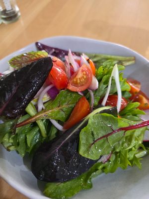 Side salad at Wombat Cafe & Store in Dromana