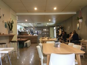 Wombat cafe interior at Wombat Cafe & Store in Dromana