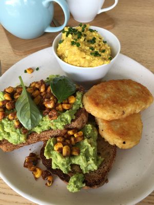 The best breakfast ever   at Wombat Cafe & Store in Dromana