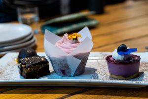 Cakes at Wombat Cafe & Store in Dromana