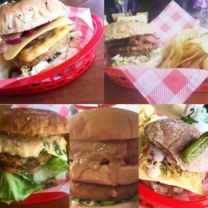 a selection of past specials at Rabbit Vegan Cafe in Exeter