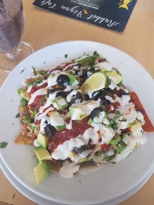Burrito Bowl yum yum at Rabbit Vegan Cafe in Exeter
