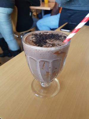 Oreo Shake = Heavenly!! at Rabbit Vegan Cafe in Exeter