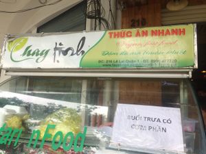 vegan fast food  at Chay Tinh in Ho Chi Minh City