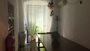 dining room for a groups or to share with diferent people at Amapola in Caceres
