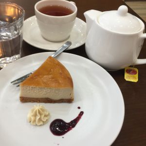 Tofu cheesecake, very good!! at Rota Cafe in Fukuoka