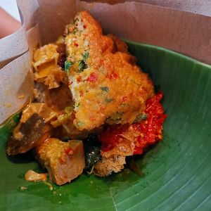 Nasi Padang Telur Dadar at Cis Culinary in Medan