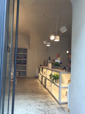 Barc at Fach Juice Shop in Bratislava