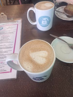 Good size out latte’s   at Riverhead Coffee in Grimsby