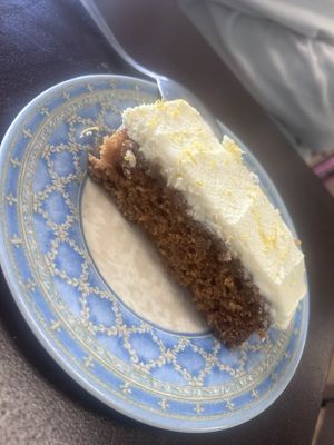 Carrot cake   at Riverhead Coffee in Grimsby