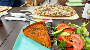  at 37 grad Kaffeebar Landegeschäft in Lindau