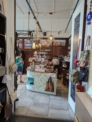  at 37 grad Kaffeebar Landegeschäft in Lindau