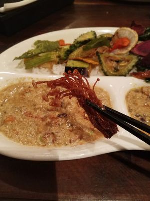 The curry! at Amurita no Niwa in Ishigaki