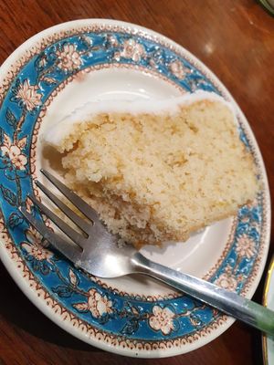 Lemon cake. at Riverhead Coffee in Cleethorpes
