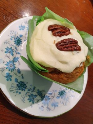 Carrot muffin. at Riverhead Coffee in Cleethorpes