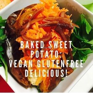 Baked Sweet Potato at Riverhead Coffee in Cleethorpes