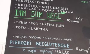 The three vegan options. at Parowar in Olsztyn