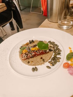 watermeloen “zalm" at De Basis in Enschede