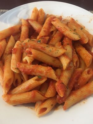 Penne arrabiata at Konoba Bonaca in Zadar