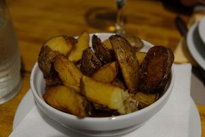 Potatoes at Konoba Bonaca in Zadar