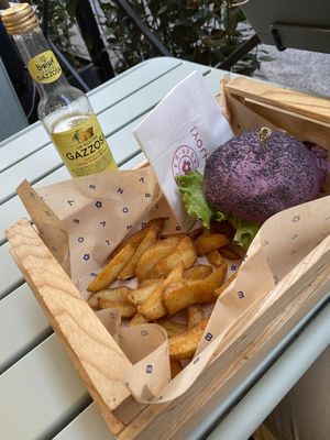 Flower Burger Menu  at Flower Burger in Rome