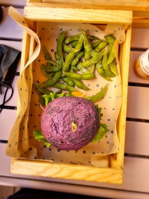 Flower burger at Flower Burger in Rome